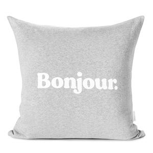 NWT Jilly Box Bonjour Pillow Cushion Cover